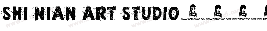SHI NIAN Art Studio字体转换